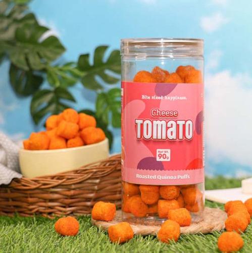 Cheese Tomato Quinoa Puffs