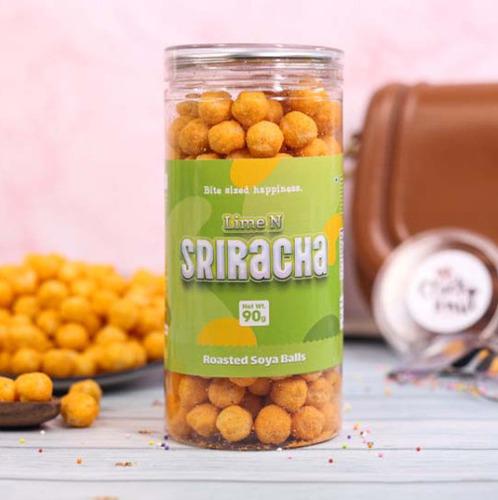 Lime N Sriracha Soya Balls