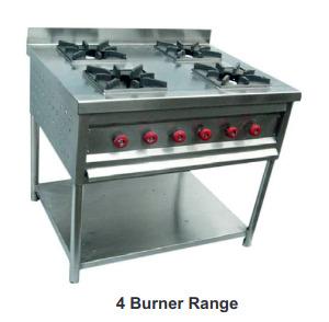 4 Burner Range