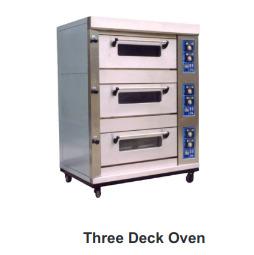 Three Deck Oven