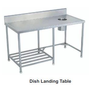 Dish Landing Table