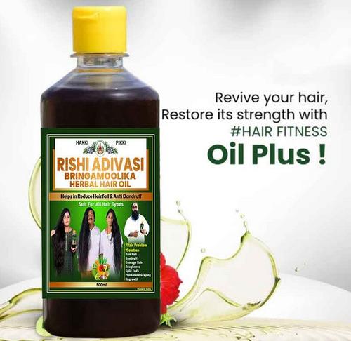 RISHI ADIVASI BRINGAMOOLIKA HERBAL HAIR OIL