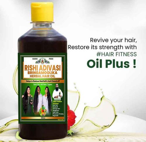 RISHI ADIVASI BRINGAMOOLIKA HERBAL HAIR OIL