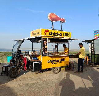 Litti Chicken Street Food