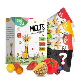 Melts - Rainbow Delight Pack, Pack Of 4 Flavours