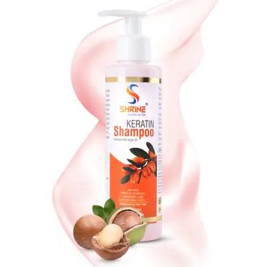 Shrine Keratin Hair Shampoo for Smooth & Soft Hair,for Hairfall  (200 ml)