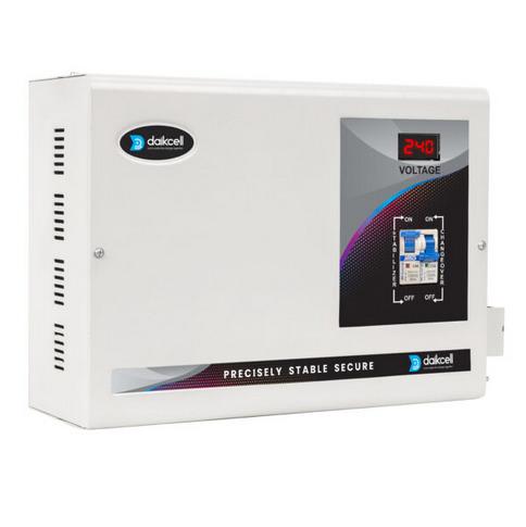 Daikcell 3 KVA 90V-280V Mainline Heavy Duty Voltage Stabilizer for Home 2400W - Single Phase