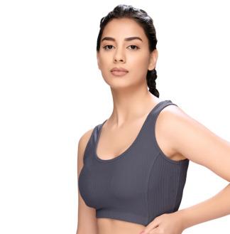 Ribbed Sports Crop Top STY-30-A