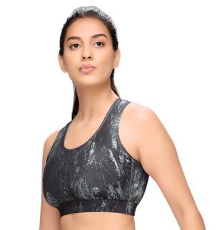 Marble Print Sports Bra STY-04-A