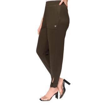 High-Waist bottoms Olive Green STY-22-B