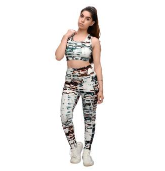 Silicate Aura Sports Bra and Leggings Set STY-07-C