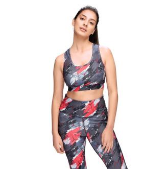 Abstract Aura Sports Bra and Leggings Set STY-01-C