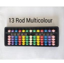 13 rods Abacus kit - 13 rods multicolour student abacus