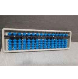 15 rods Blue student abacus