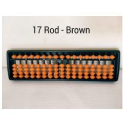 17 rods Brown student abacus