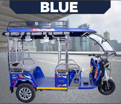 Electric Rickshaw Blue