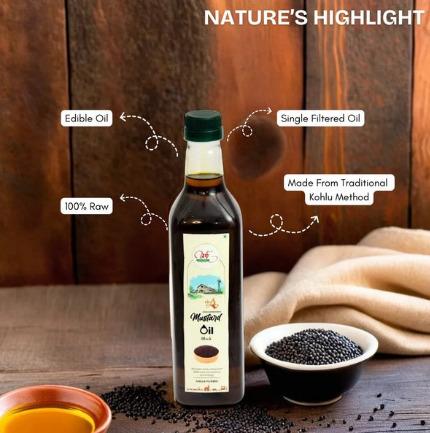 BLACK MUSTARD OIL-1 LTR