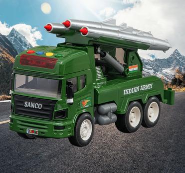Military Missile Rocket Launcher Truck With Lights & Sound