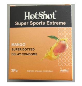 Super Dotted Mango Flavour Condom