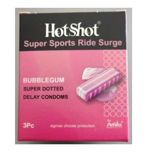 Super Dotted Bubblegum Flavour Condom