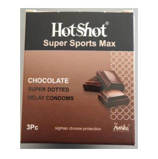 Super Dotted Chocolate Flavour Condom