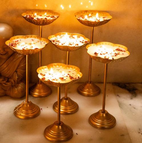 Brass Candle Urli