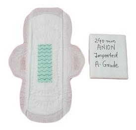 240 MM A Grade Anion Imported Sanitary Napkin