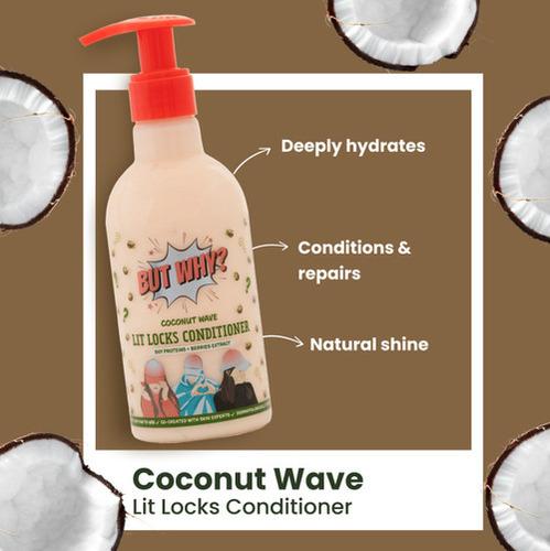 Coconut Wave Lit Locks Conditioner