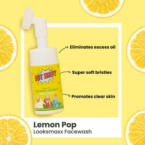 Lemon Pop Looksmaxx Facewash
