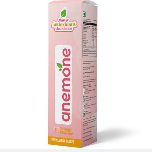 Anemone Glutathione & Vitamin C effervescent tablets