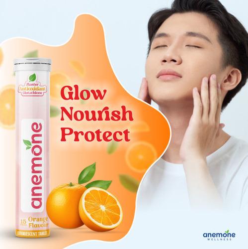 Anemone Glutathione & Vitamin C effervescent tablets