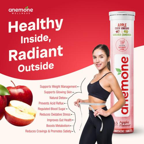 Anemone Apple Cider Vinegar & Garcinia Cambogia effervescent tablets