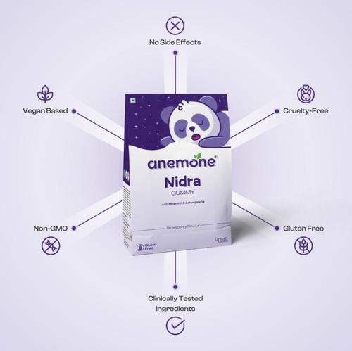 Anemone Nidra Gummy with Melatonin & Ashwagandha