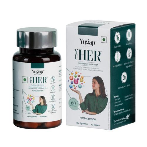 YuHer Multivitamin â Complete Wellness for Women 60 Tablets