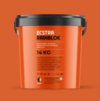 ECSTRA RAINBLOK -  Elastomeric Exterior Protective Waterproof Basecoat