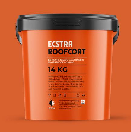 ECSTRA ROOFCOAT - Exposure Grade Elastomeric Waterproof Coating
