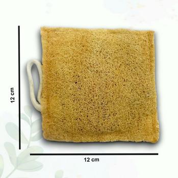 Square Shape Natural Loofah