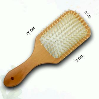 WOODEN LARGE HAIRBRUSH