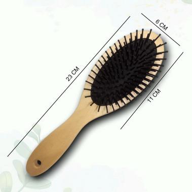 SMALL HAIRBRUSH OVAL WITH NYLON BRISTLES