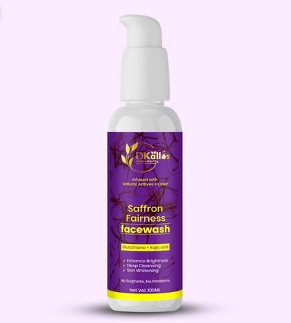 Saffron Fairness Face Wash