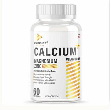 iMuscles Calcium Magnesium & Zinc Tablets