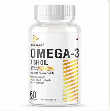 iMuscles Nutrition Omega-3 Fish Oil Capsules