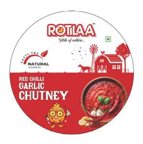 Red chill garlic chutney