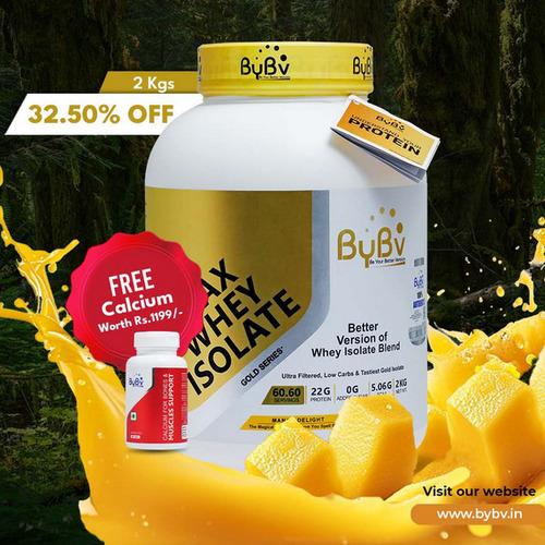 ByBv's Max Whey Isolate-Mango Delight