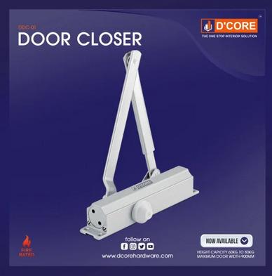 D Core Automatic Aluminium Door Closer