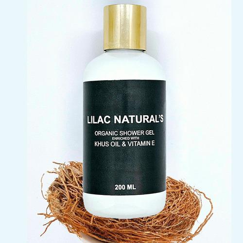Lilacs Khus Oil & Vitamin-E Shower Gel