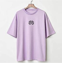 Cotton Oversized T-Shirt (280 GSM) Lavender