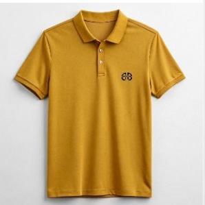 Cotton Polo Tee (220 GSM) - Mustard Yellow