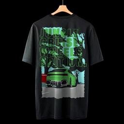 AUDI EXPLORER - Oversized Graphic Tee