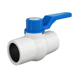 White PVC Ball Valve 20 MM